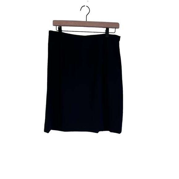 Pendleton Womens Black A-Line Career Skirt Size 10 - Picture 1 of 5